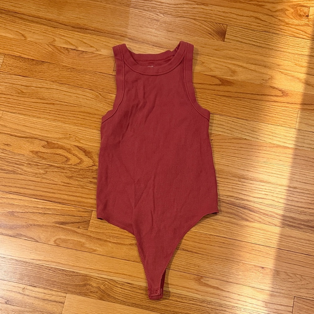 Aerie sleeveless ribbed bodysuit